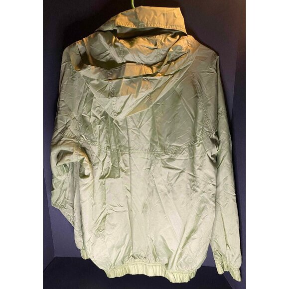 Nike Black Windbreaker Hoodie Lined Anorak 1/2 Zip Mens S Jacket DQ4910-334 - Picture 2 of 6